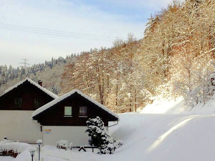 Ferienwohnung für 2 Personen, mit Terrasse und Garten in Goldisthal