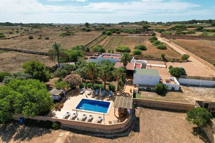 Casa rural para 8 personas, con jardín además de piscina y vistas en El Pilar de la Mola - 4