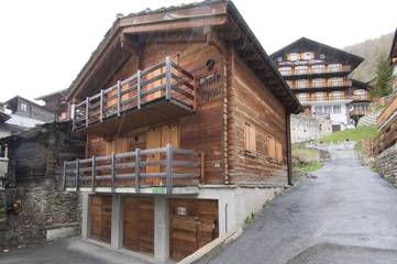Chalet für 6 Personen, mit Sauna und Balkon in Saas-Fee