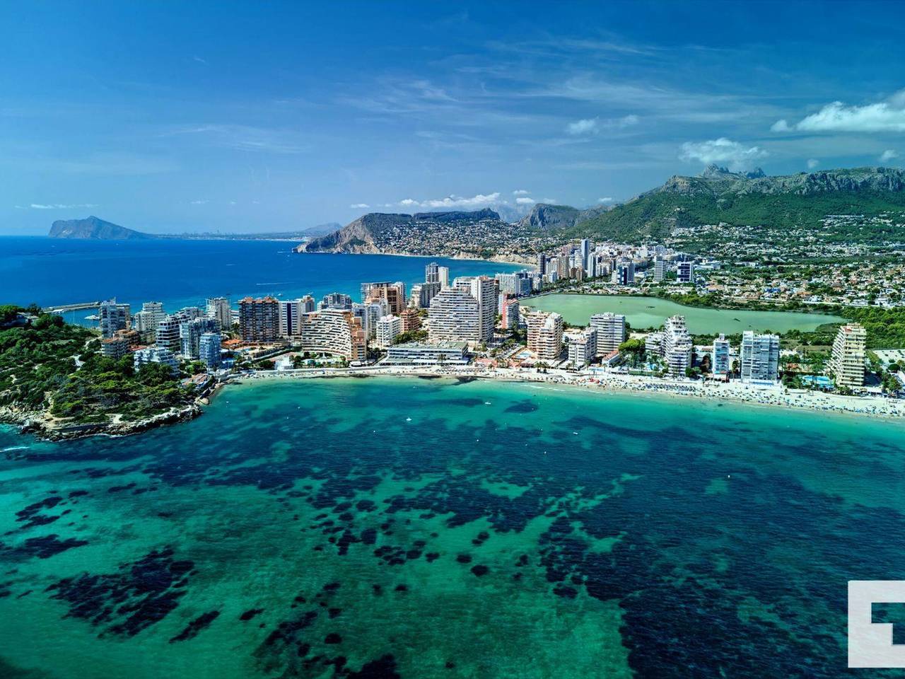 Ganze Wohnung, Apartment am Meer in Calpe mit Wlan in Playa de la Fossa, Calpe