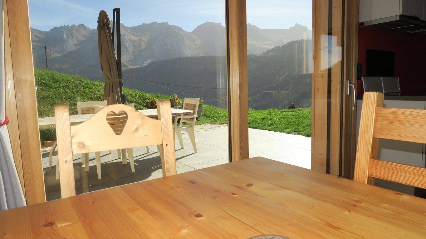 Appartement entier, Appartement de 6 personnes spacieux rez-de-jardin in Le Grand-Bornand, Région d'Annecy