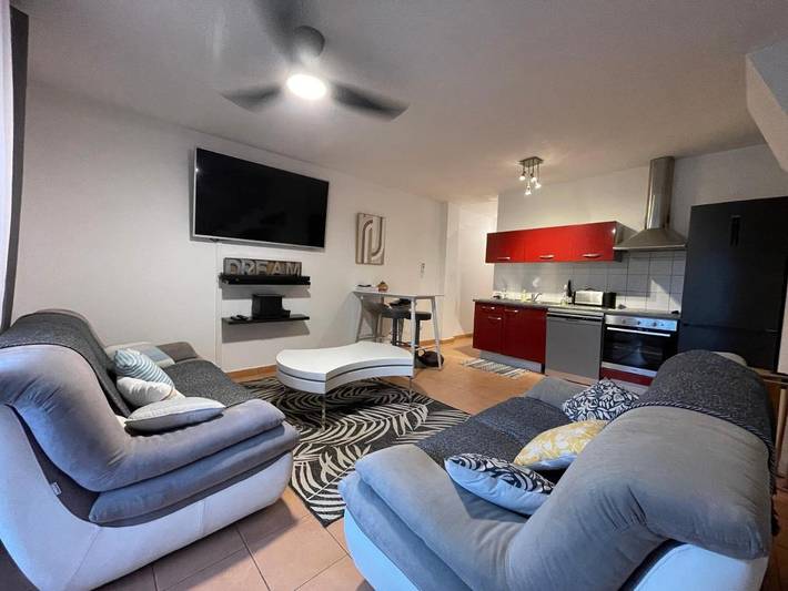 Camping pour 6 personnes, avec vue et terrasse