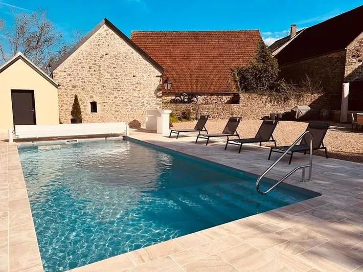 Maison de vacances pour 11 personnes, avec vue et piscine ainsi que jardin et terrasse - 1