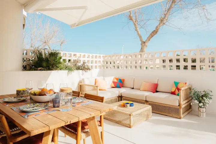 Apartamento de vacaciones para 4 personas, con piscina y terraza - 1