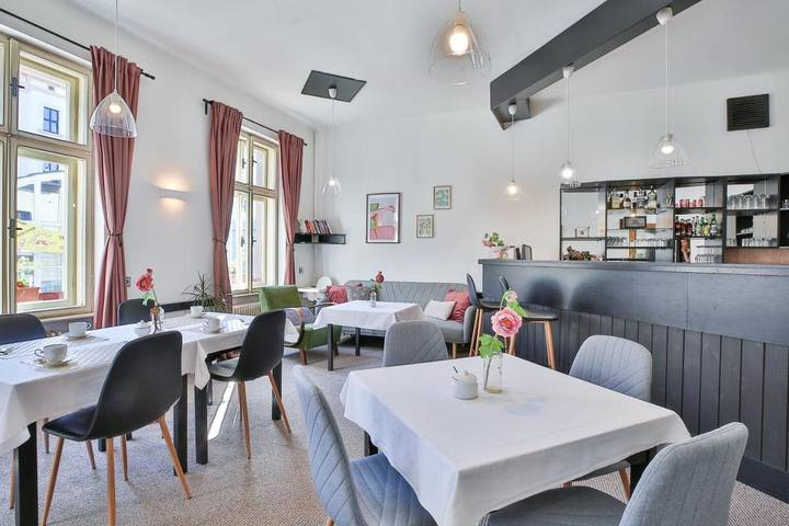 Gîte pour 3 personnes, avec jardin ainsi que terrasse et vue, animaux acceptés à Tábor