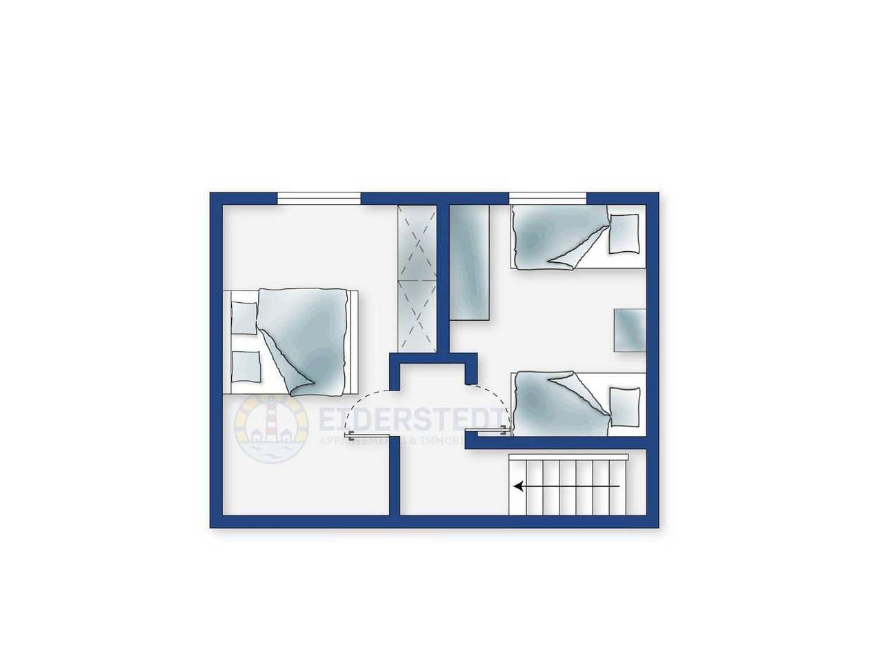 Hausteil 152a Beim Leuchtturm (Id 186) - Hausteil 152a Beim Leuchtturm (Id 186) in Böhl (St. Peter-Ording), St. Peter-Ording