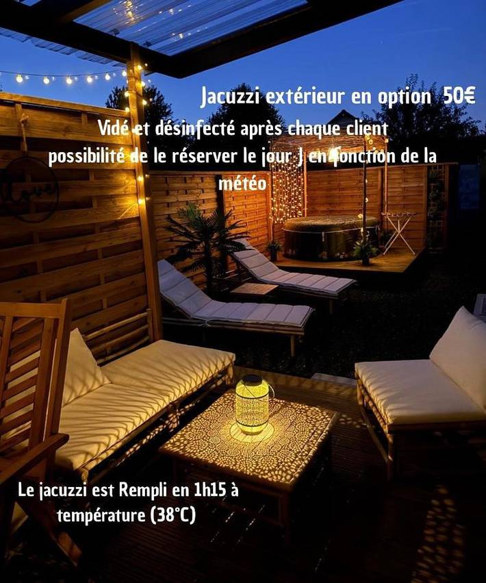 Location de vacances pour 2 personnes, avec sauna ainsi que jacuzzi et jardin à Étalondes - 3