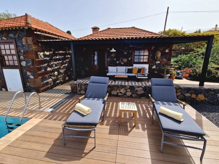 Ferienhaus für 4 Personen, mit Terrasse und Garten sowie Pool in Puntagorda - 4