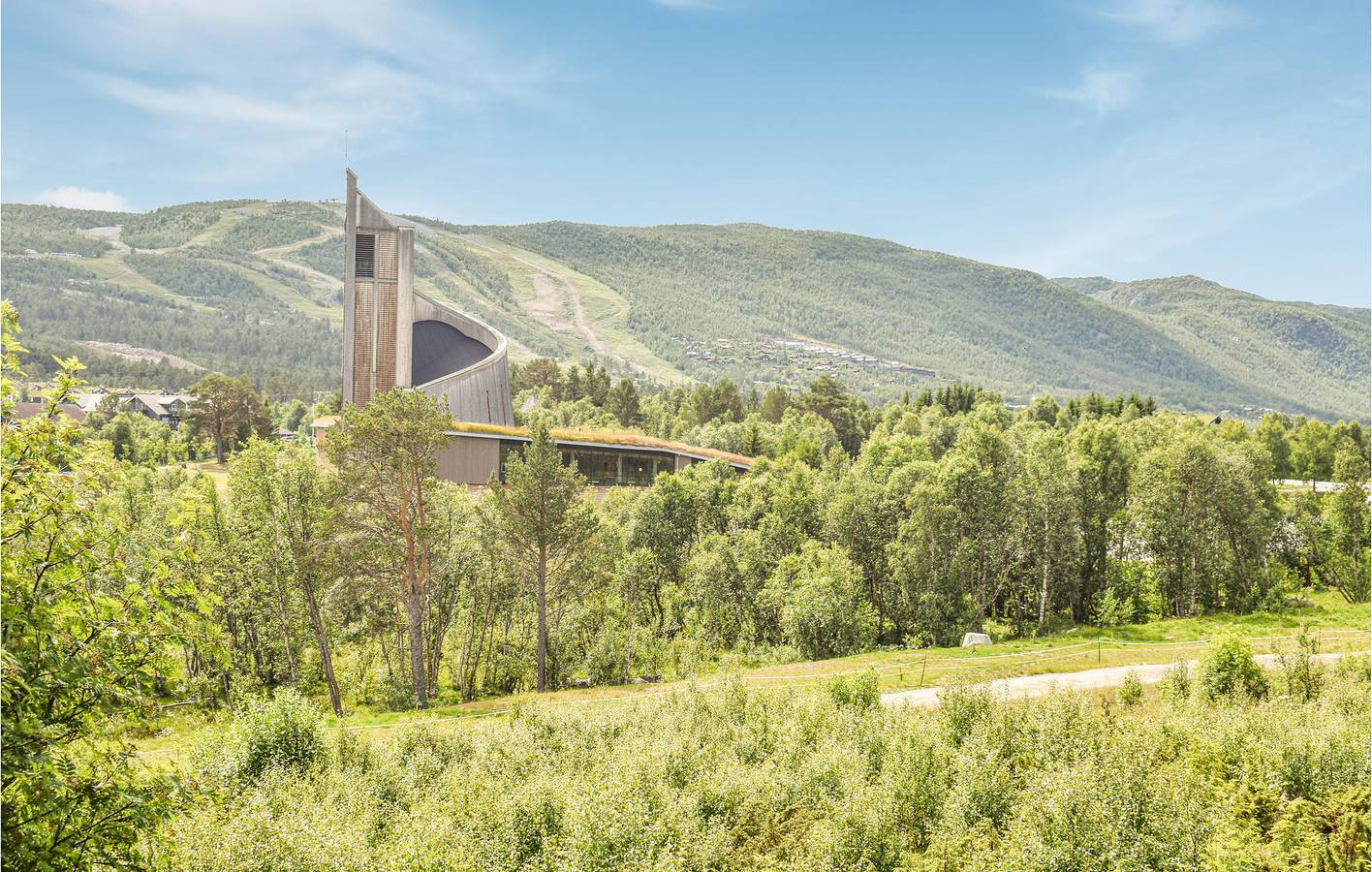 Hel ferielejlighed, Ferielejlighed for 4 personer med have in Geilo, Hol