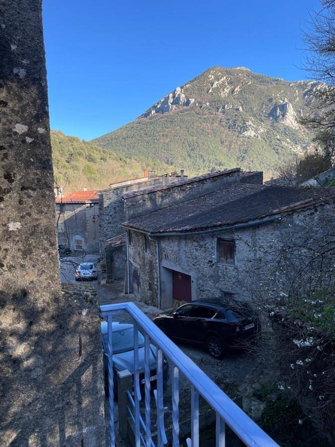 Maison Bleu in Puilaurens, Parc naturel régional Corbières-Fenouillèdes