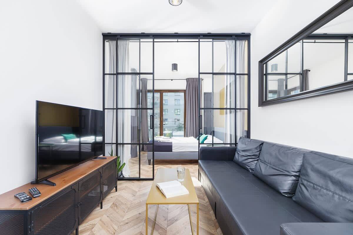 Geheel appartement, Modern Apartment with Balcony | Close to Wawel Castle in Krakau, Klein-Polen