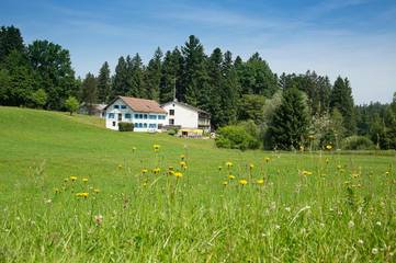 Chambre d’hôte pour 2 personnes, avec jardin à Scheidegg