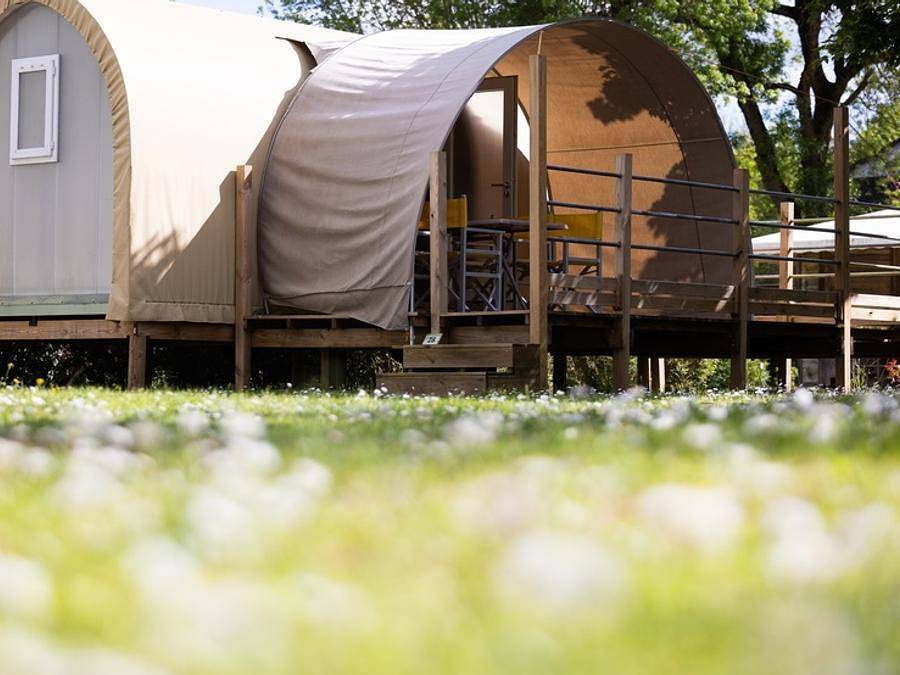 Camping L'Isle Verte - Bungalow de lona 4 personas - Coco Dulce in Montsoreau, Valle del Loira