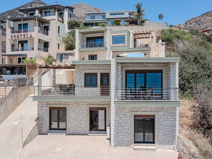 Ferienhaus für 6 Personen, mit Balkon und Terrasse in Kastri