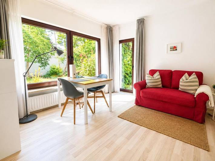 Ferienwohnung für 3 Personen, mit Terrasse und Ausblick