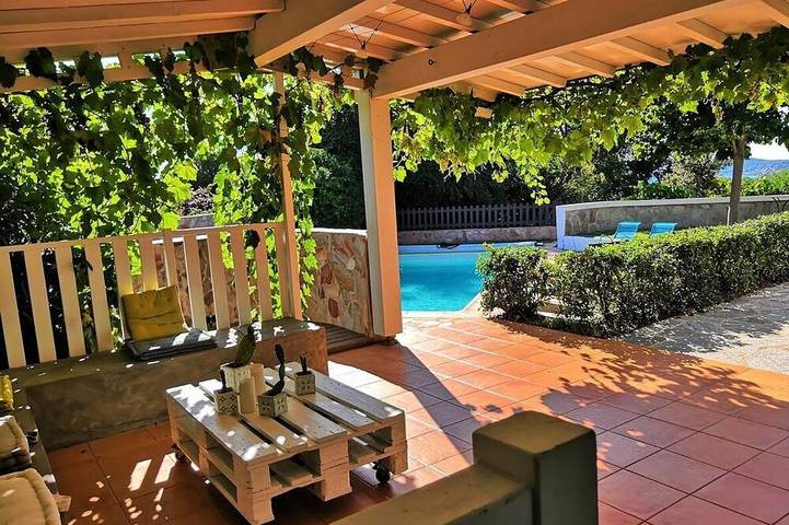 Maison de vacances pour 10 personnes, avec terrasse et jardin