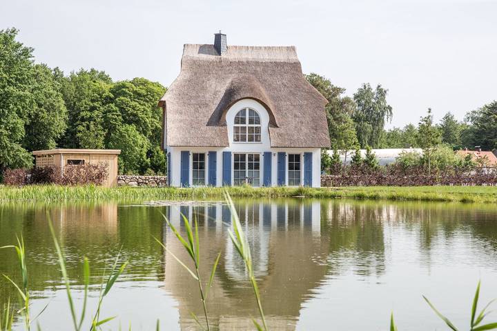Ferienhaus für 5 Personen, mit Terrasse und Garten sowie Sauna in Bodstedt