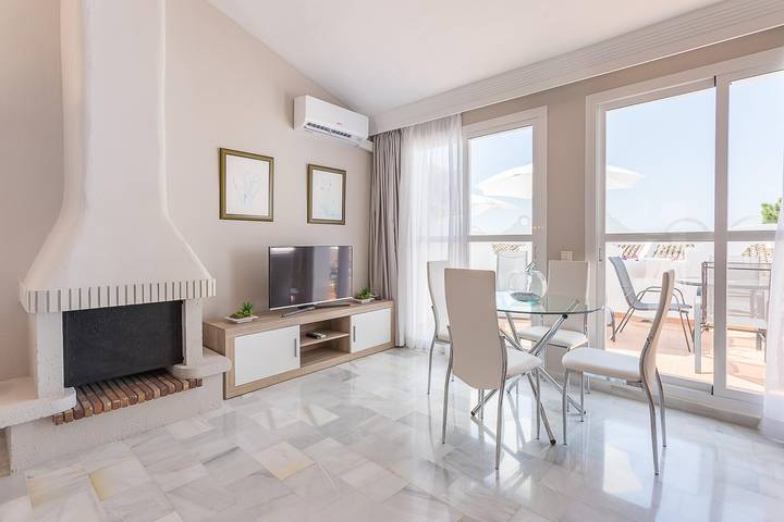 Ferienhaus für 3 Personen, mit Pool und Terrasse sowie Sauna, kinderfreundlich in Marbella - 4