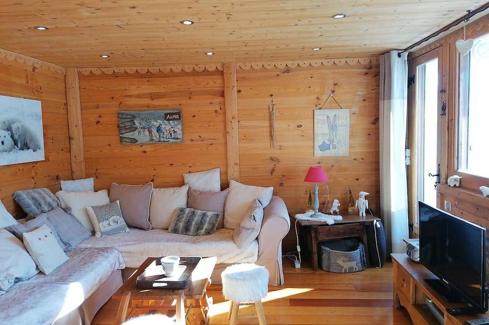 Ganze Wohnung, 3-Zimmer-Wohnung für 7 Personen, renoviert, sonniger Balkon in Pra-Loup, Uvernet-Fours