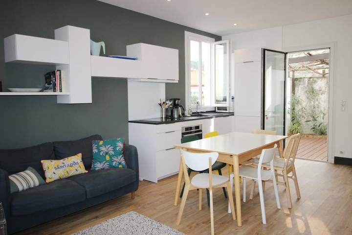 Maison de vacances pour 6 personnes, avec jardin et terrasse