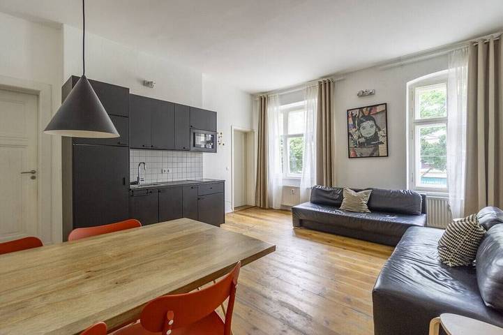 Ferienwohnung für 6 Personen, mit Balkon in Friedrichshain Berlin