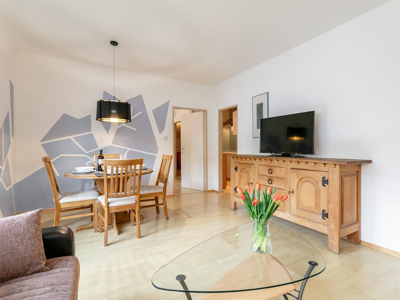 Geheel appartement, Appartement in het centrum met mooi uitzicht in Hopfgarten im Brixental, Kitzbüheler Alpen