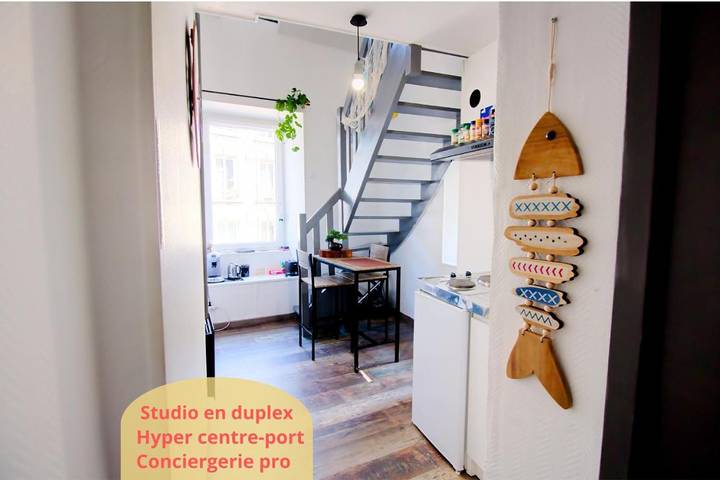 Appartement de vacances pour 2 personnes, avec vue à Cherbourg-Octeville