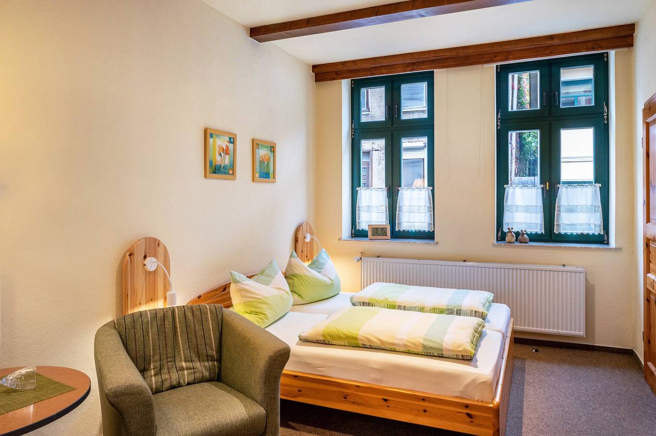 Apartamento entero, Apartamento 'Fewo Altstadtkern Waren Müritz 1' con jardín compartido y Wi-Fi in Waren (Müritz), Lago Müritz