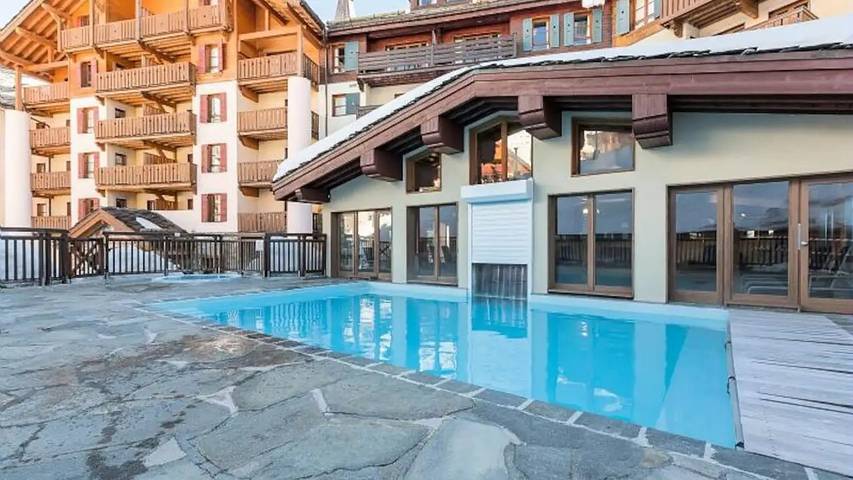 Gîte pour 5 personnes, avec sauna ainsi que piscine et balcon dans Arc 1950 - 4