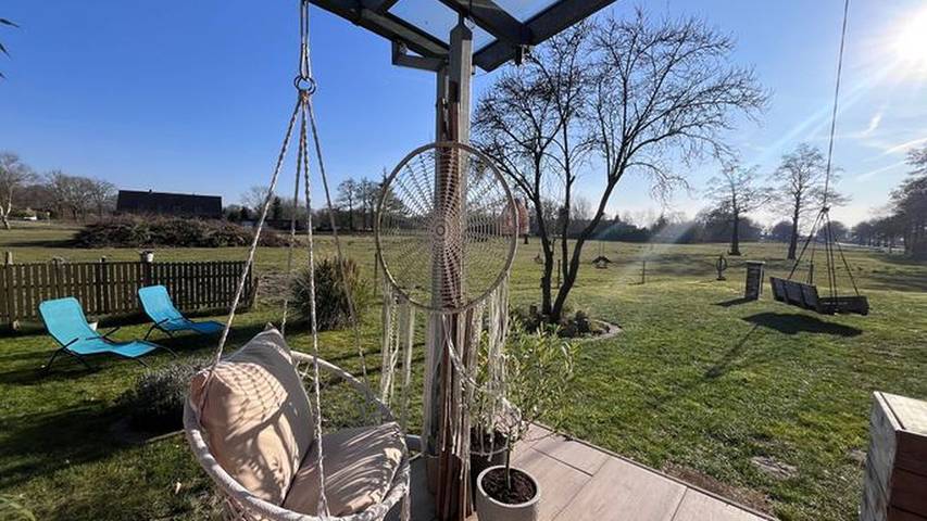 Ferienwohnung für 3 Personen, mit Garten und Terrasse sowie Ausblick in Barßel