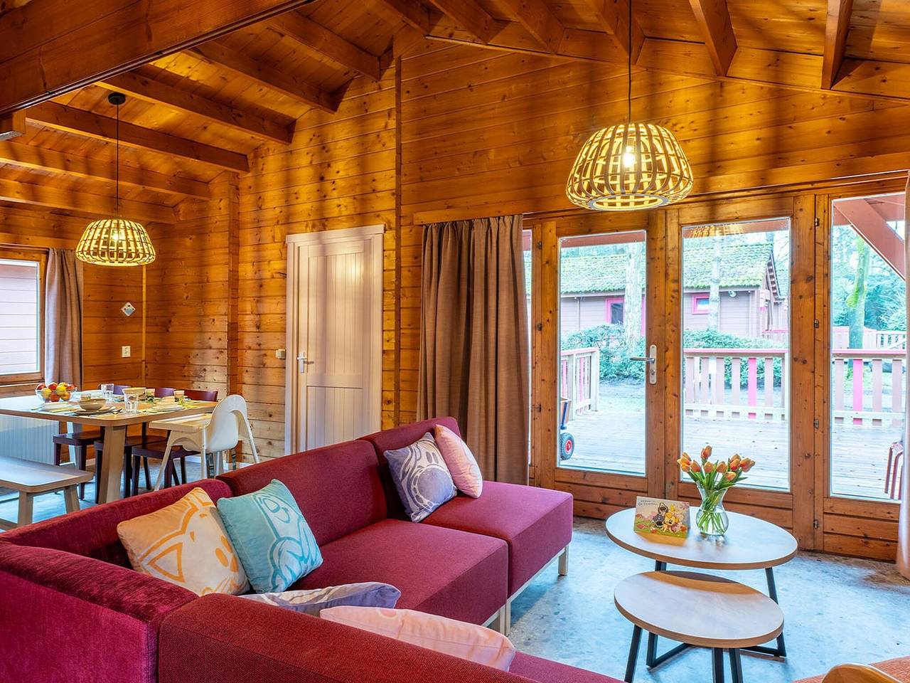 Bungalow in Hoogerheide met omheind terras in Noord-Brabant