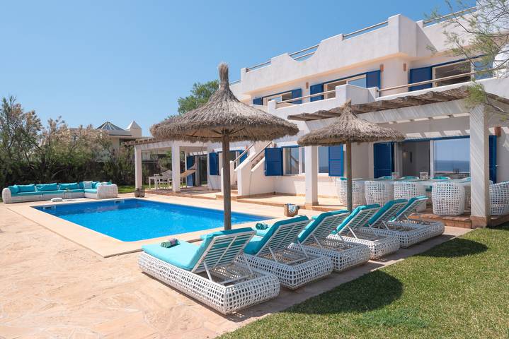 Ferienhaus 'Villa Domus Alba Ab' mit Meerblick, Pool & WLAN in Felanitx, Mallorcas Küste