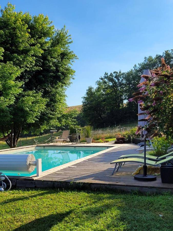 Chambre d’hôte pour 2 personnes, avec piscine et jardin à Castelnau-de-Montmiral - 2