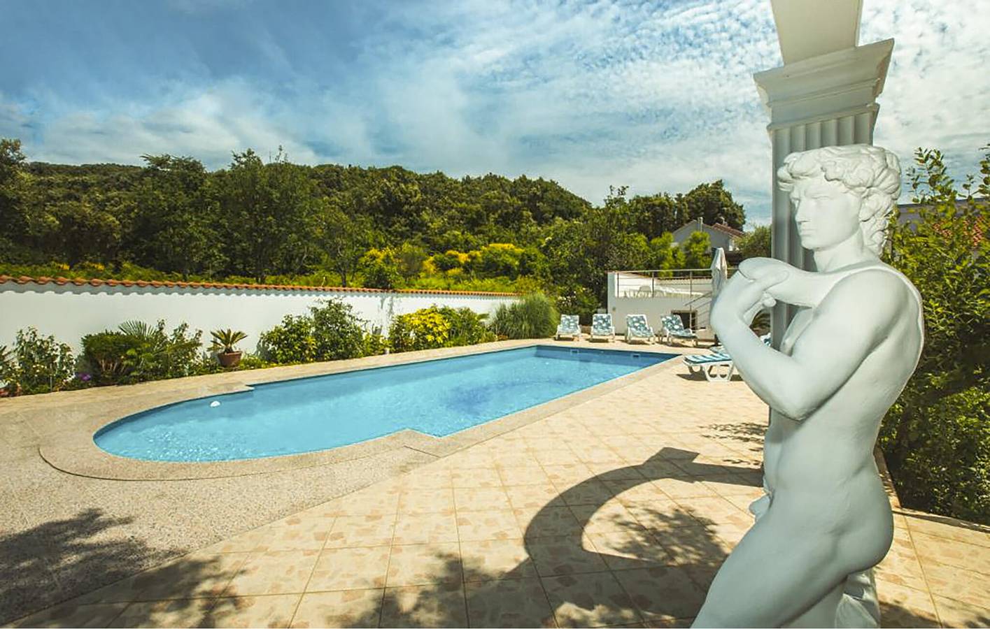 Geheel vakantieappartement, Vakantieappartement voor 6 personen met zwembad in Kampor, Rab
