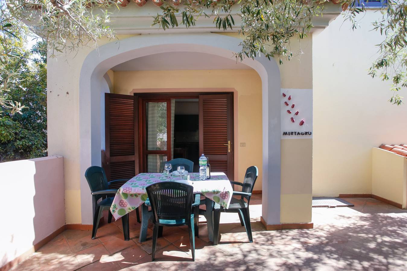 Ferienhaus "mirtagru Ena casa vacanze" mit 2 privaten Terrassen und Wlan in Agrustos, Budoni