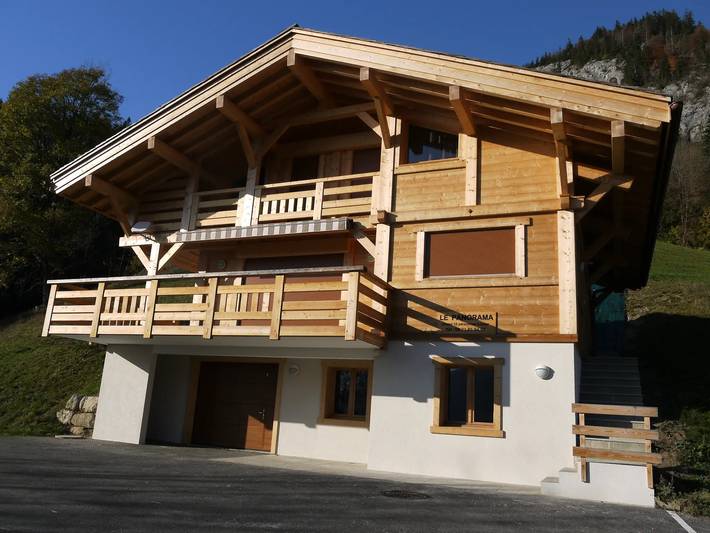 Chalet für 10 Personen, mit Balkon