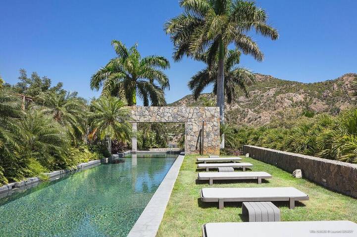 Villa for 12 people, with terrace and yard in Saint-Barthélemy