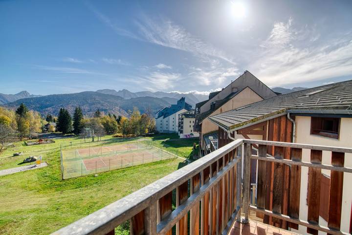 Gîte pour 4 personnes, avec Balcon et Terrasse à Orgeix