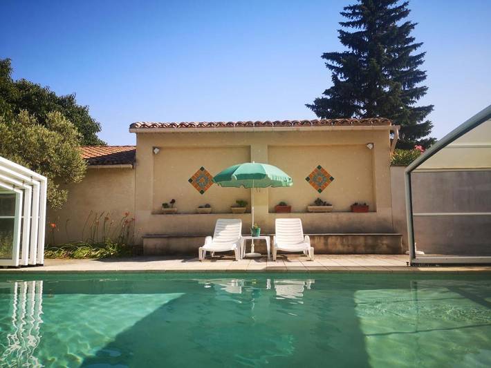 Gîte pour 2 personnes, avec vue ainsi que jardin et piscine à Saint-Romain-en-Viennois - 3