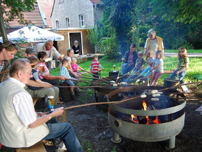 Ferienhaus für 2 Personen, mit Balkon/Terrasse und Terrasse sowie Garten und Pool im Münsterland - 3