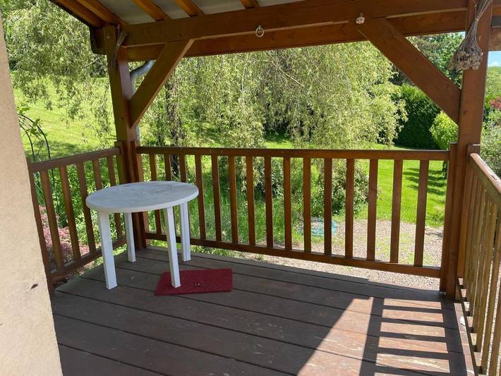 Location de vacances pour 4 personnes, avec vue et terrasse à Anost - 3