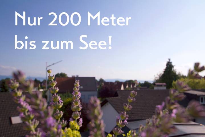 Pension pour 4 personnes, avec jardin, animaux acceptés à Langenargen