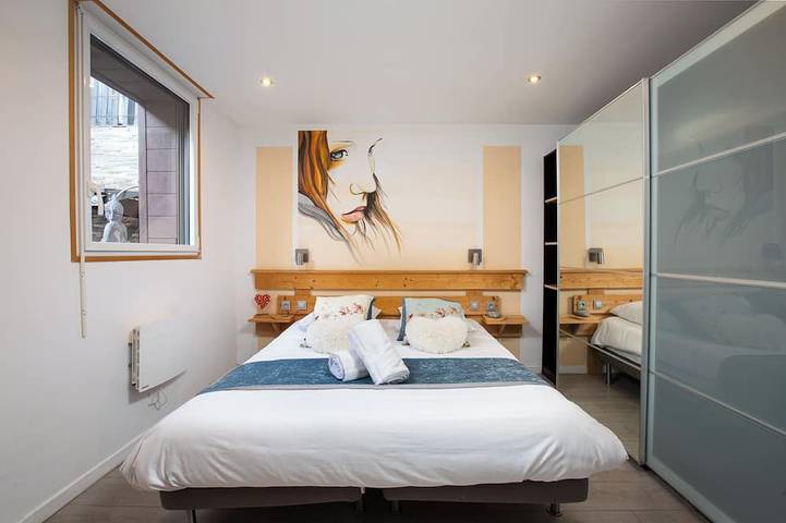 Gîte pour 7 personnes, avec jacuzzi ainsi que jardin et sauna, animaux acceptés à Furdenheim - 4