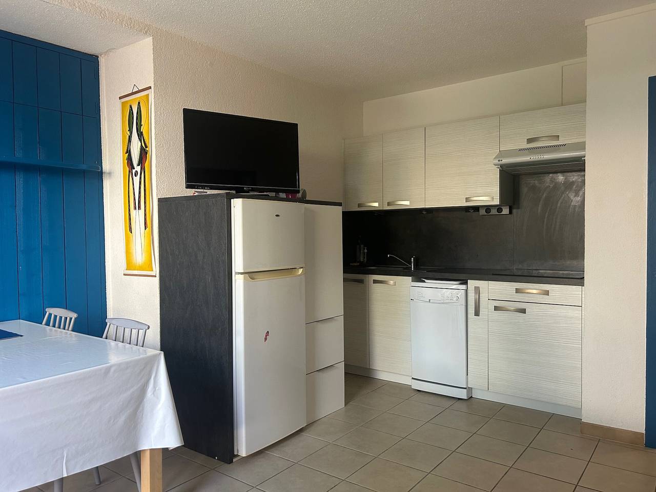 Appartement entier, Saint-Cyprien: T3 en Rdc, Terrasse, Parking, à 600m de la Plage in Saint-Cyprien-Plage, Saint-Cyprien