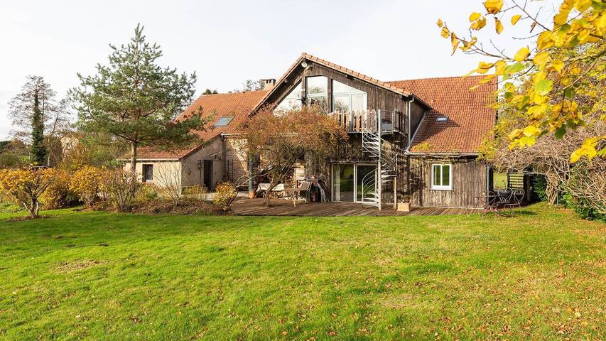 Ferienhaus für 7 Personen, mit Terrasse und Sauna sowie Whirlpool und Garten in Niderviller