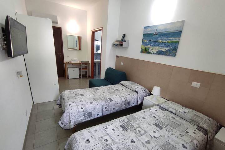Chambre Lits Jumeaux avec Salle de Bains Privative in Sabaudia, Agro Pontino