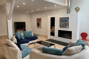 Location de vacances pour 10 personnes, avec jardin à Divonne-les-Bains