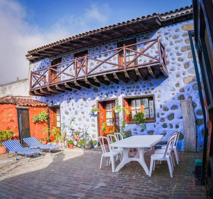 Casa rural para 4 personas, con balcón y jardín en Buenavista del Norte