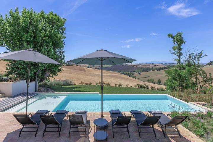 Villa Il Morino in Filottrano, Provincia di Ancona
