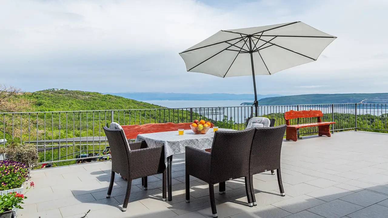 Ganze Ferienwohnung, Ferienwohnung für 5 Personen (46 m²) in Brseč in Martina (Kvarner Bucht), Moscenicka Draga